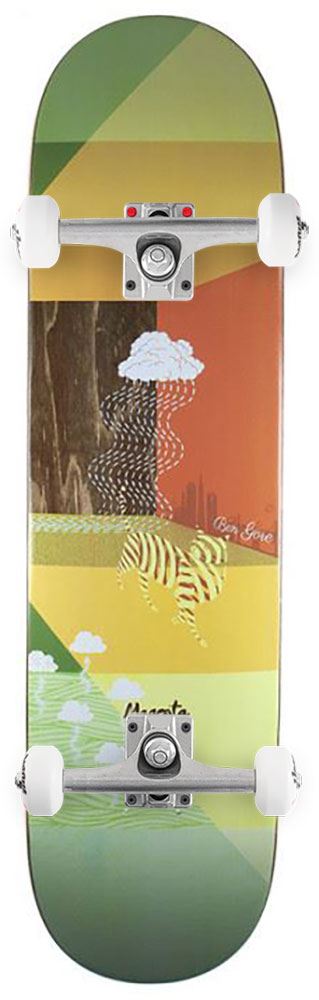 Magenta Ben Gore Sleep Board Complete Skateboard - 8.25" - Skatewarehouse.co.uk