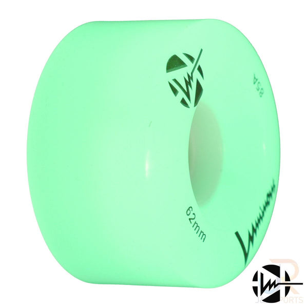 Luminous LED Quad Wheel - Yellow - 62mm / 85a (Unit)