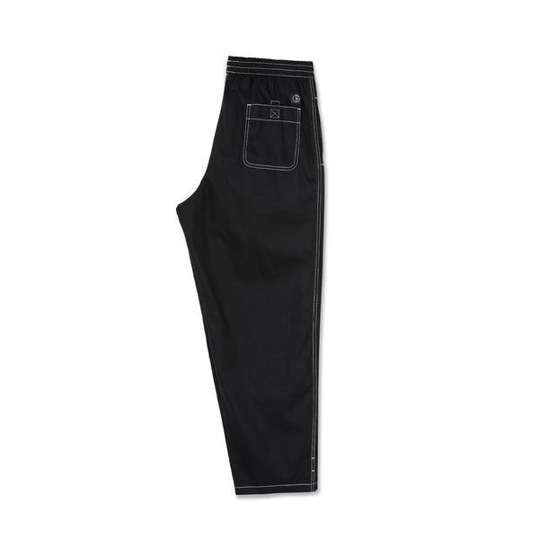 Polar Skate Co Surf Pants | Contrast (Black / White) - XS