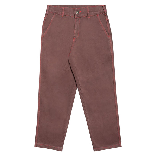 WKND Rigid Loosies Pants Brown - Skatewarehouse.co.uk