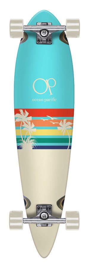 Ocean Pacific Sunset Pintail Off White / Teal 35.8