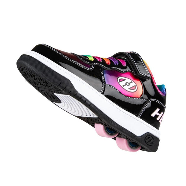 Heelys X2 Reserve Low X2  - Black / Rainbow - Skatewarehouse.co.uk