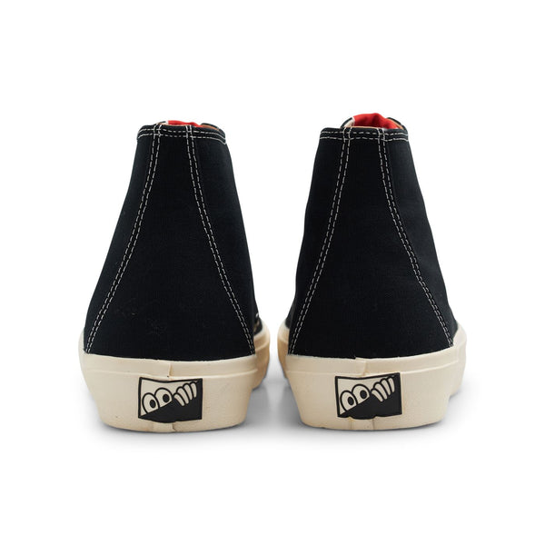 VM003 HI Canvas (Black / White) Shoes - UK 4