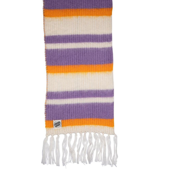Santa Cruz Womens Scarf Maya Knit Scarf - Multi Stripe - Skatewarehouse.co.uk