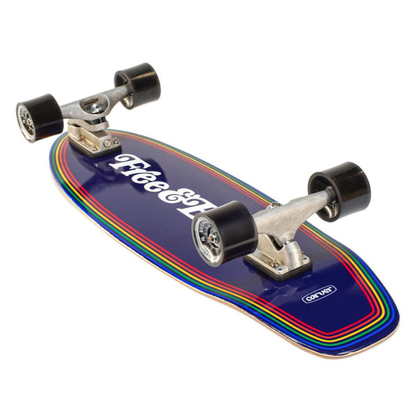 Carver Free & Easy Prism - Surfskate Cruiser Skateboard Deck - 9.75