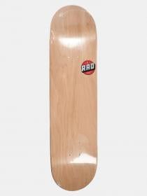 Rad Basic Logo Skateboard Deck Clear 8