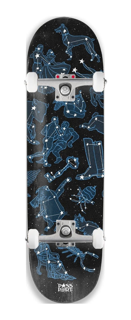Pass~Port Stargazer Series West x Venom Custom Complete Skateboard - 8.5"
