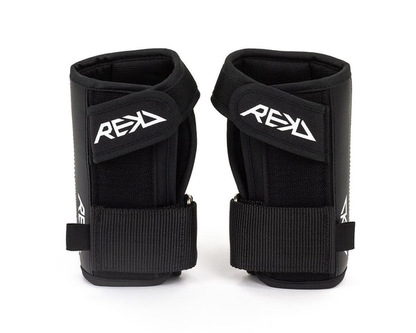 REKD Pro Skateboard Skate Scooter BMX Wrist Guards - Black