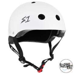 S1 MINI Lifer Helmets - White Gloss