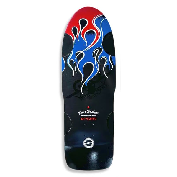 Santa Monica Airlines Dave Hackett 'Flame Dipped' ( X ) WB Complete Skateboard - 10.875