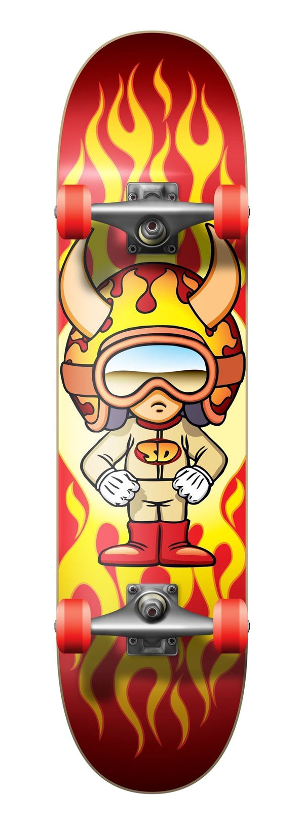 Speed Demons Hot Shot Multi Complete Skateboard - 7.5