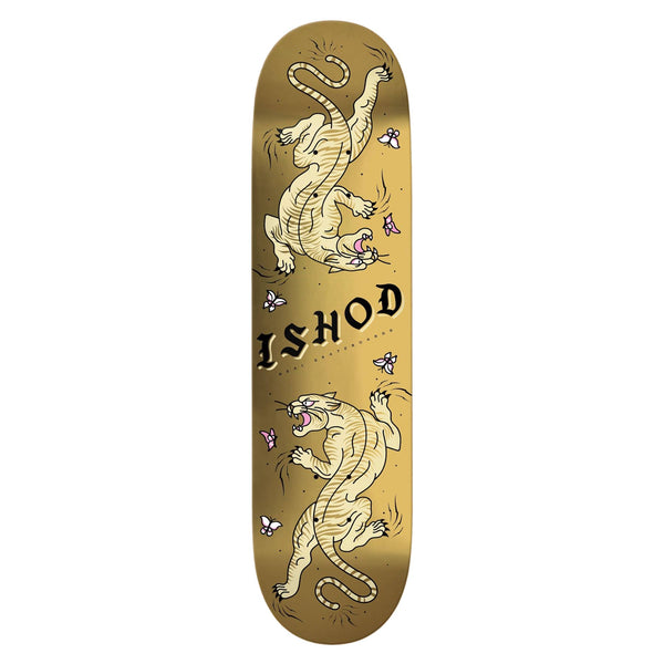Real Cat Scratch Ishod TT DBX (Gold) Skateboard Deck - 8.25