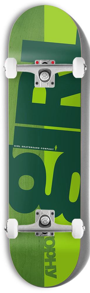 Girl Skateboard Rising Andrew Brophy x Venom Custom Complete Skateboard - 8.25" - Skatewarehouse.co.uk