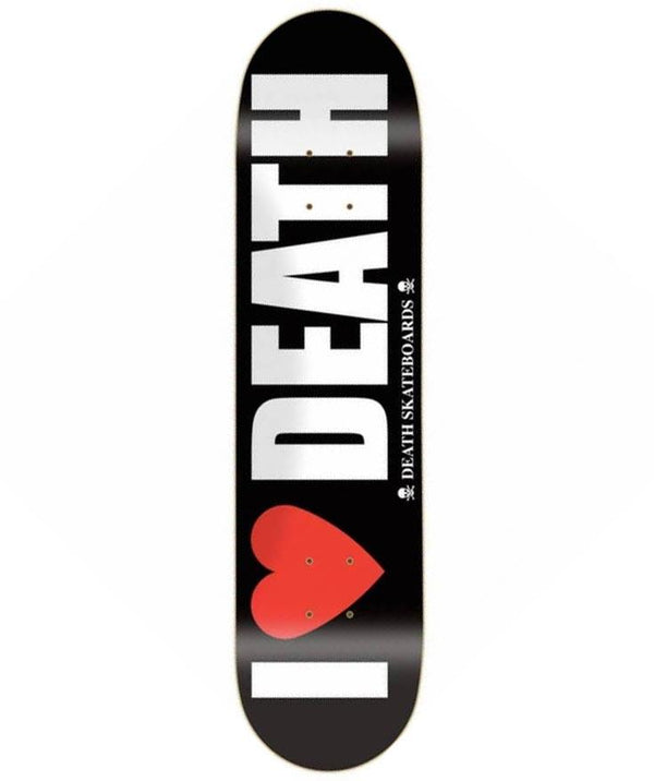 Death I Heart Death Skateboard Deck - 8.0