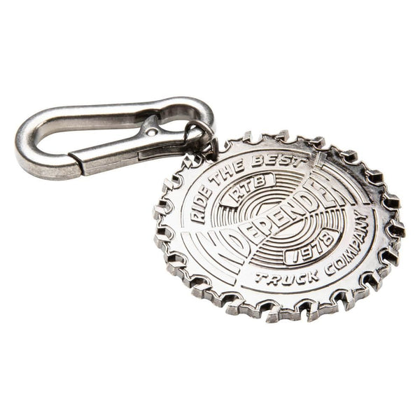 Independent Accessories Buzzsaw Keychain Silver - O/S - Skatewarehouse.co.uk