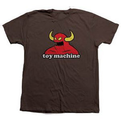 Toy Machine Monster Tee Brown - Skatewarehouse.co.uk