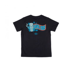 Santa Cruz Youth T-Shirt Youth Roskopp Voodoo Room - Black - Skatewarehouse.co.uk