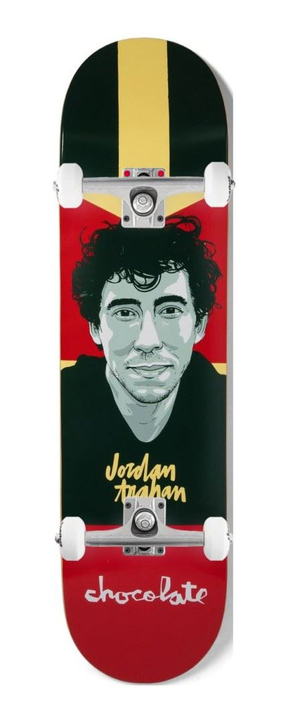 Chocolate Hecox Portrait Jordan Trahan x Venom Custom Complete Skateboard - 8.25"