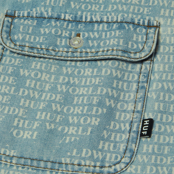 HUF Ceremony Denim Shirt (Indigo)