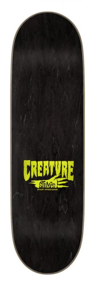 Creature Logo Outline Stumps Skateboard Deck - 9.0