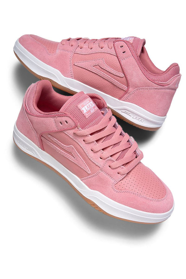 Lakai Telford Low XLK Skate Shoes Rose Pink - Skatewarehouse.co.uk