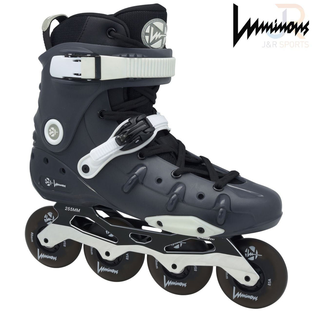Luminous Skates Ray Dark Inline Skates - Skatewarehouse.co.uk
