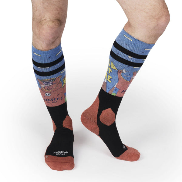 American Socks Wild Nature - Snow Socks