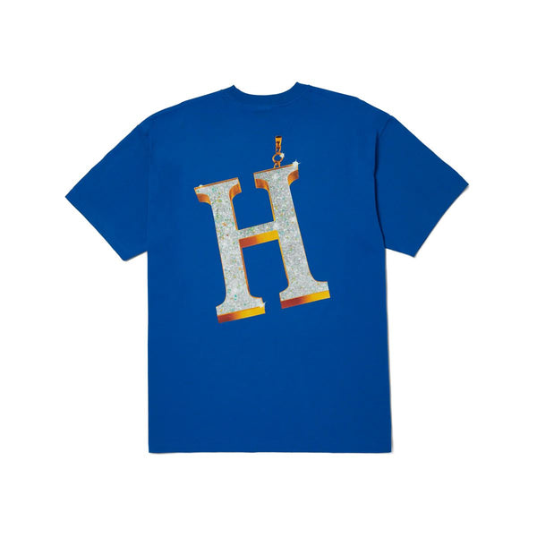 HUF Big H S / S Tee (Cobalt Blue)
