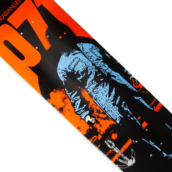 WKND Tom Karangelov 'P71' (WB) Black Skateboard Deck - 8.25