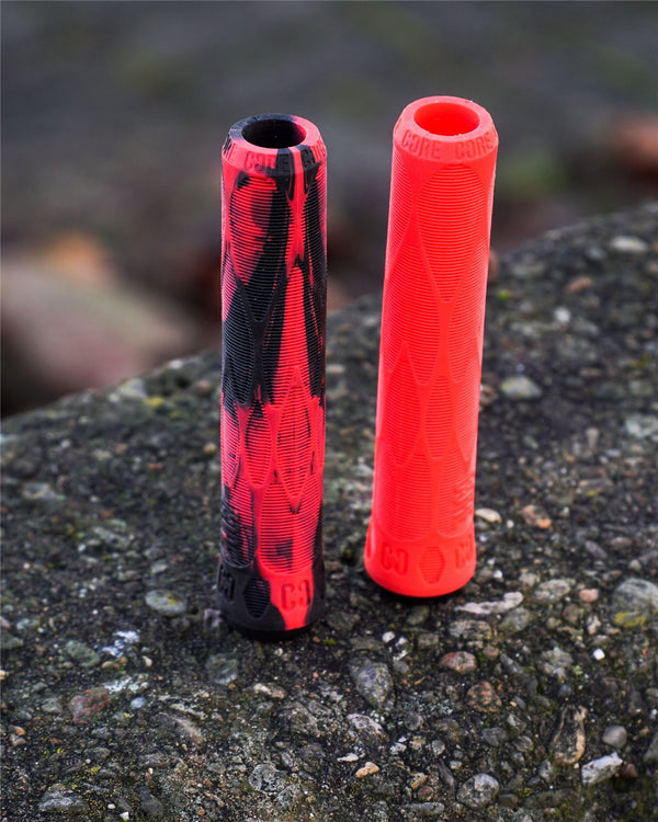 CORE Pro , Soft 170mm - Lava (Red / Black) Scooter Bar Grips