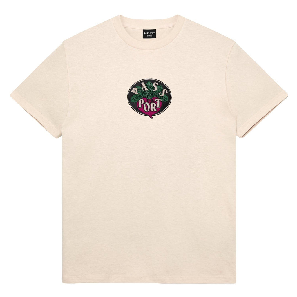 Pass~Port Radish Tee (Natural) - XL