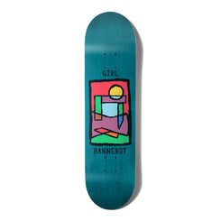 Girl Tangram Simon Bannerot Love Seat Skateboard Deck - 9.0" - Skatewarehouse.co.uk