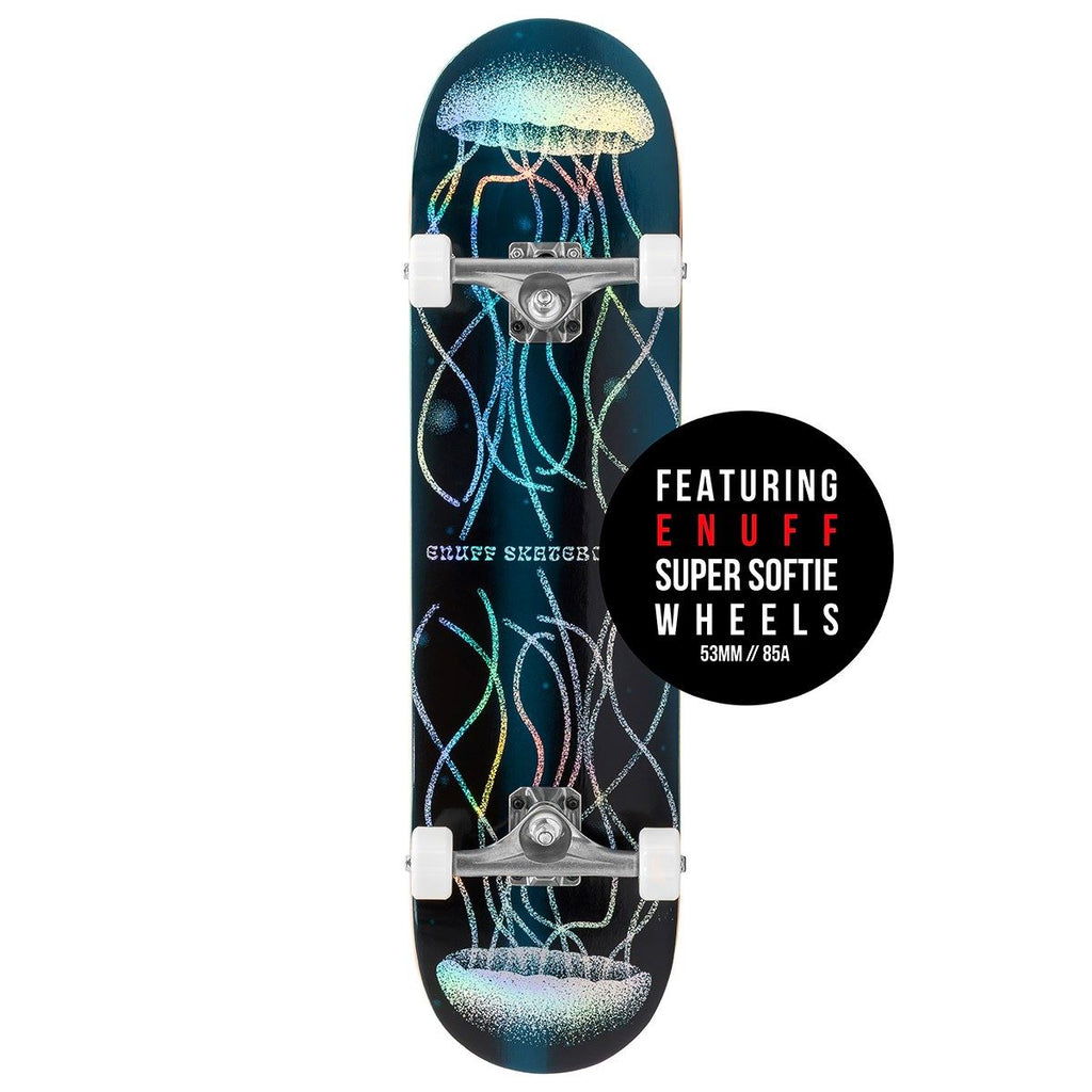 Enuff Abyss Hologram Complete Skateboard - 8.0"