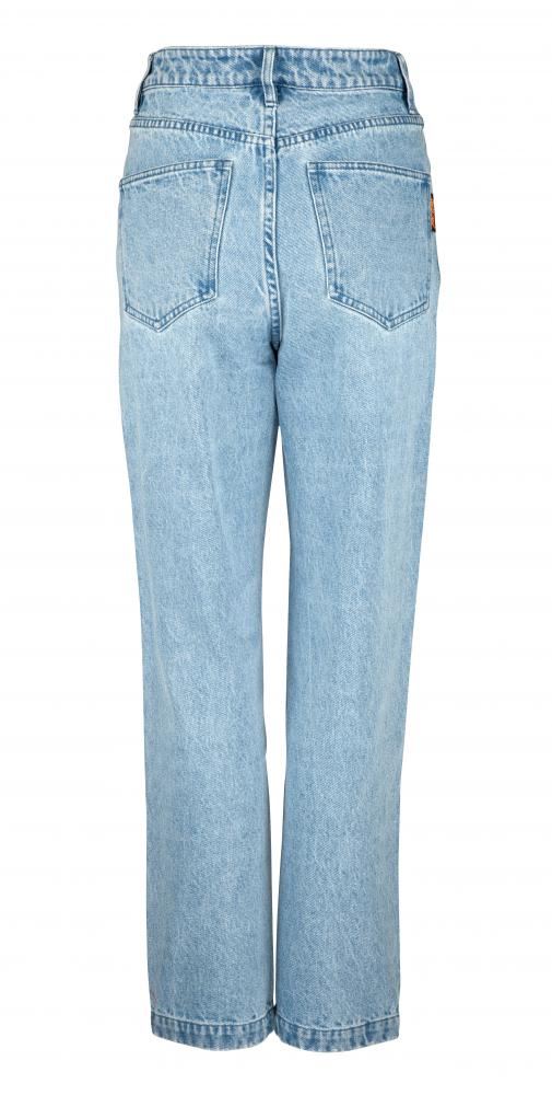 Santa Cruz Womens Pant Classic Dad Jeans - Bleach Blue - Skatewarehouse.co.uk