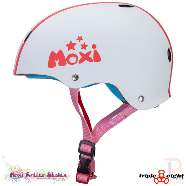 Triple 8 Cert SweatSaver Helmet - Moxi Stripey - Large / X-Large