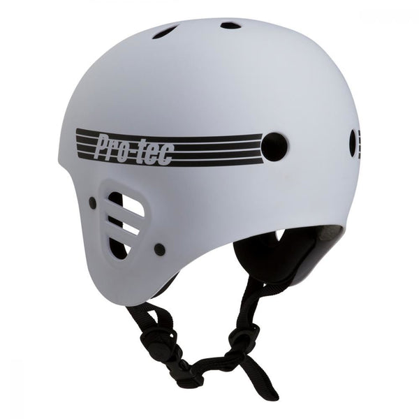 Pro-Tec Helmet Full Cut Cert - Matte White - Skatewarehouse.co.uk