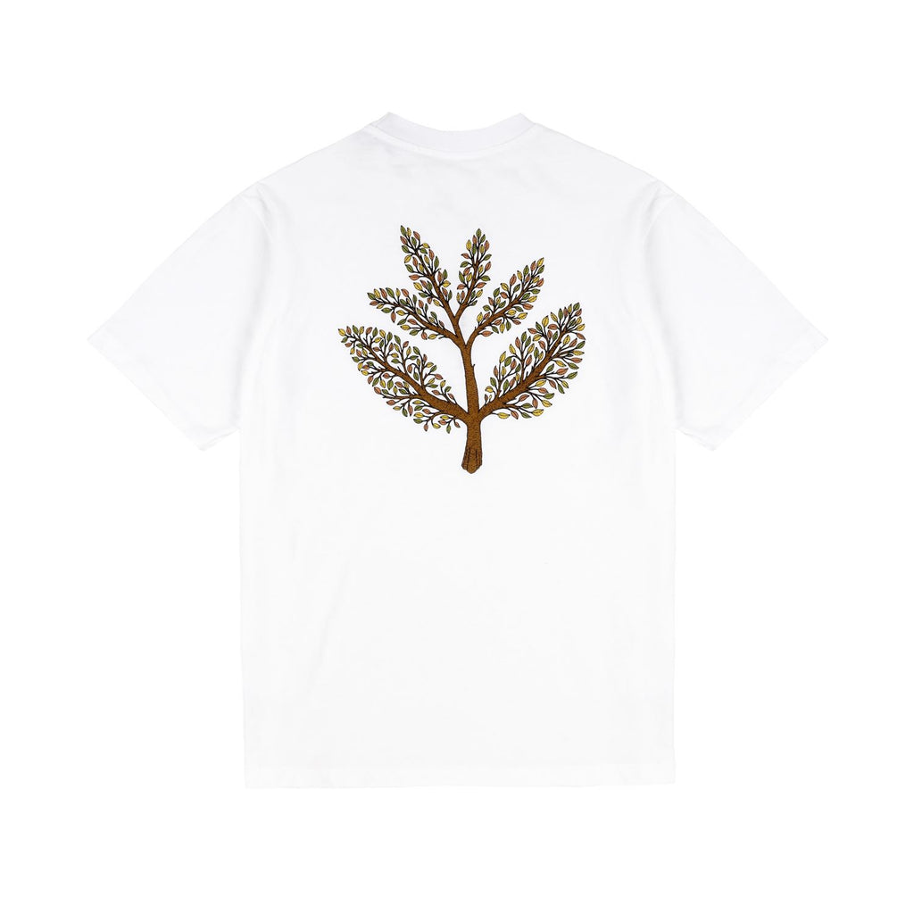 Magenta Tree Plant Tee White - Skatewarehouse.co.uk