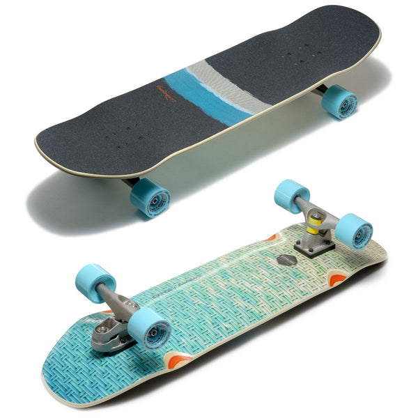 Loaded Carver Bolsa II C7 Surfskate Complete - Weave - Love Handles Blue