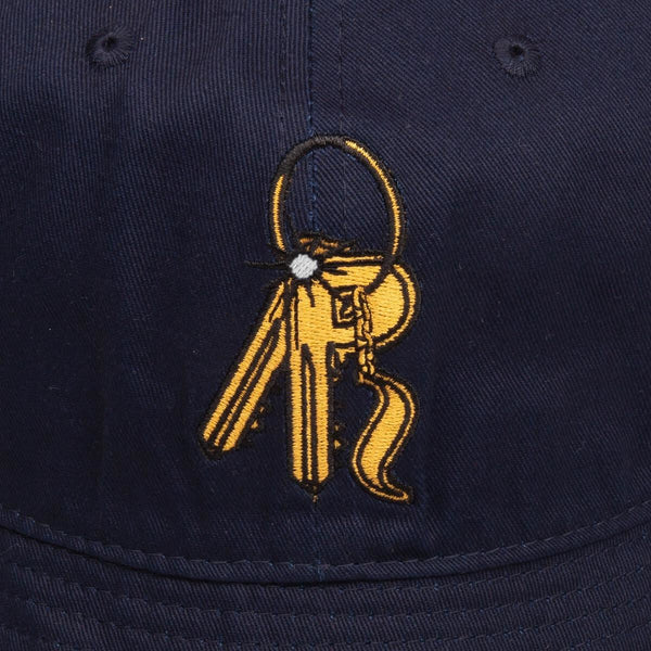 Pass~Port Master Key 6 Panel Bucket Hat (Navy) - XL