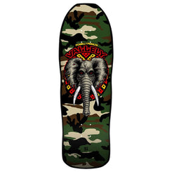 Powell-Peralta™ Mike Vallely • Elephant '' • Camo Shape Skateboard Deck - 10.0" - Skatewarehouse.co.uk