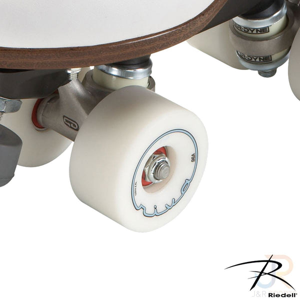 Riedell 111 Angel - White - Width Medium Quad Skates
