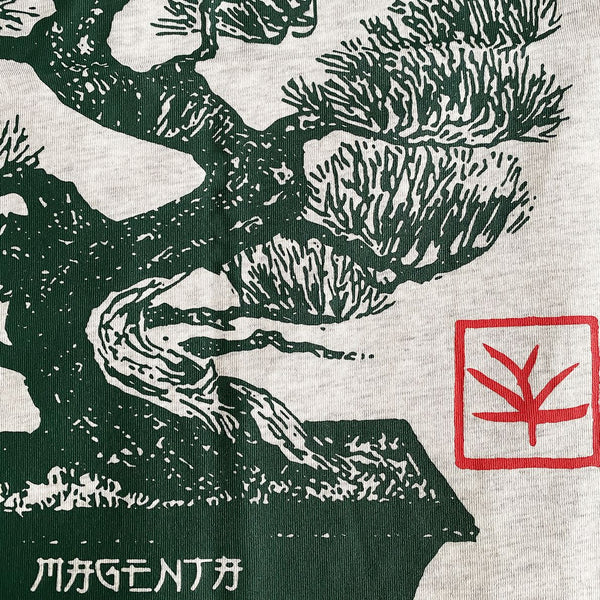 Magenta Bonsai Tee Ash