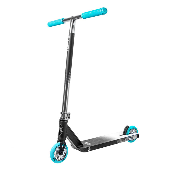 CORE CD1 Complete Stunt Scooter - Chrome/Teal - Skatewarehouse.co.uk