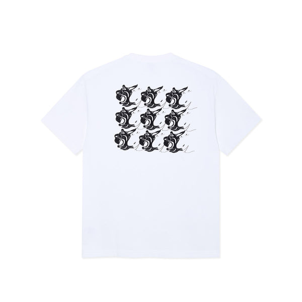 Polar Skate Co Tee | 2 Guys (White) - S