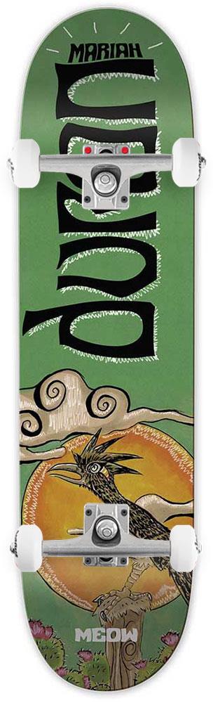 Meow s Mariah Duran Chaparral Green x Venom Custom Complete Skateboard - 8.25