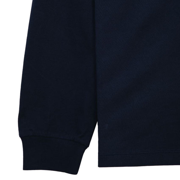 Tired Semi Tired Long Sleeve T-Shirt Navy - S