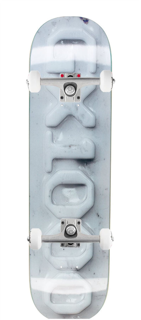 Ceramic OG Logo - White x Venom Custom Complete Skateboard - 8.25"