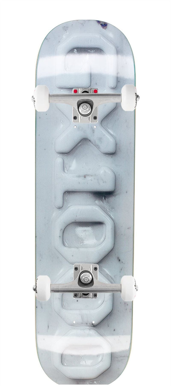 Ceramic OG Logo - White x Venom Custom Complete Skateboard - 8.25