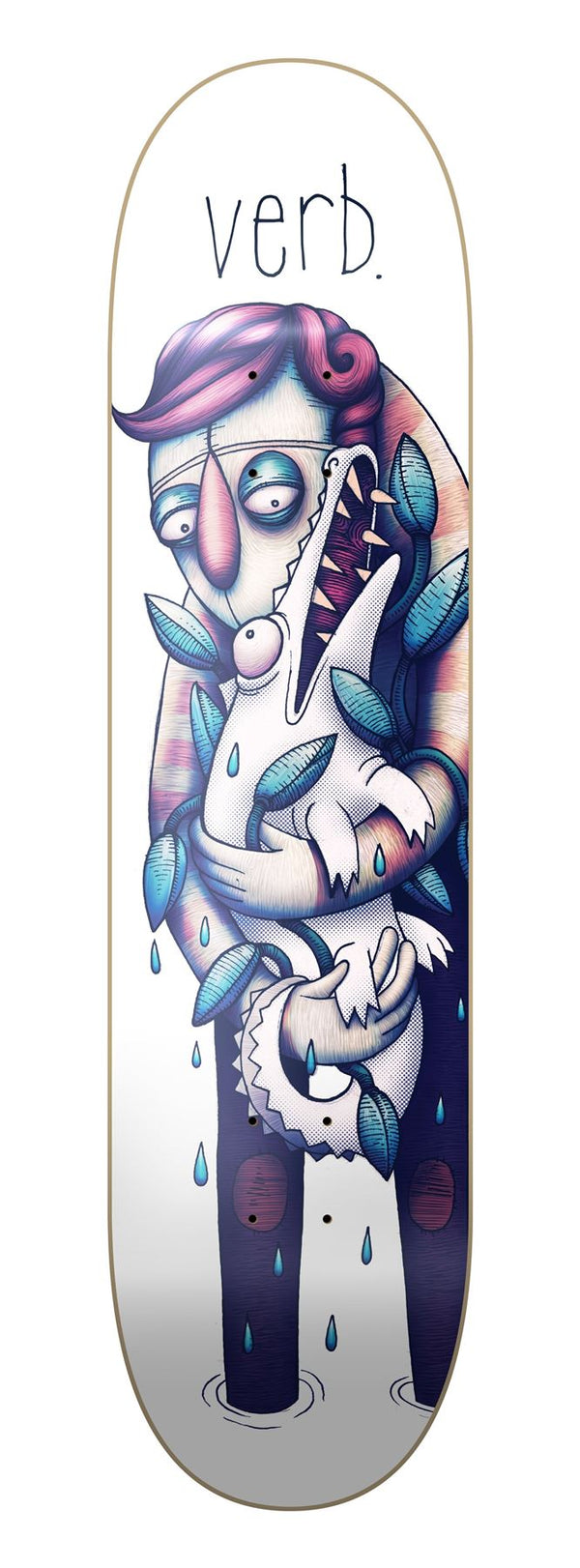 VERB Louis Graphic Skateboard Deck 8