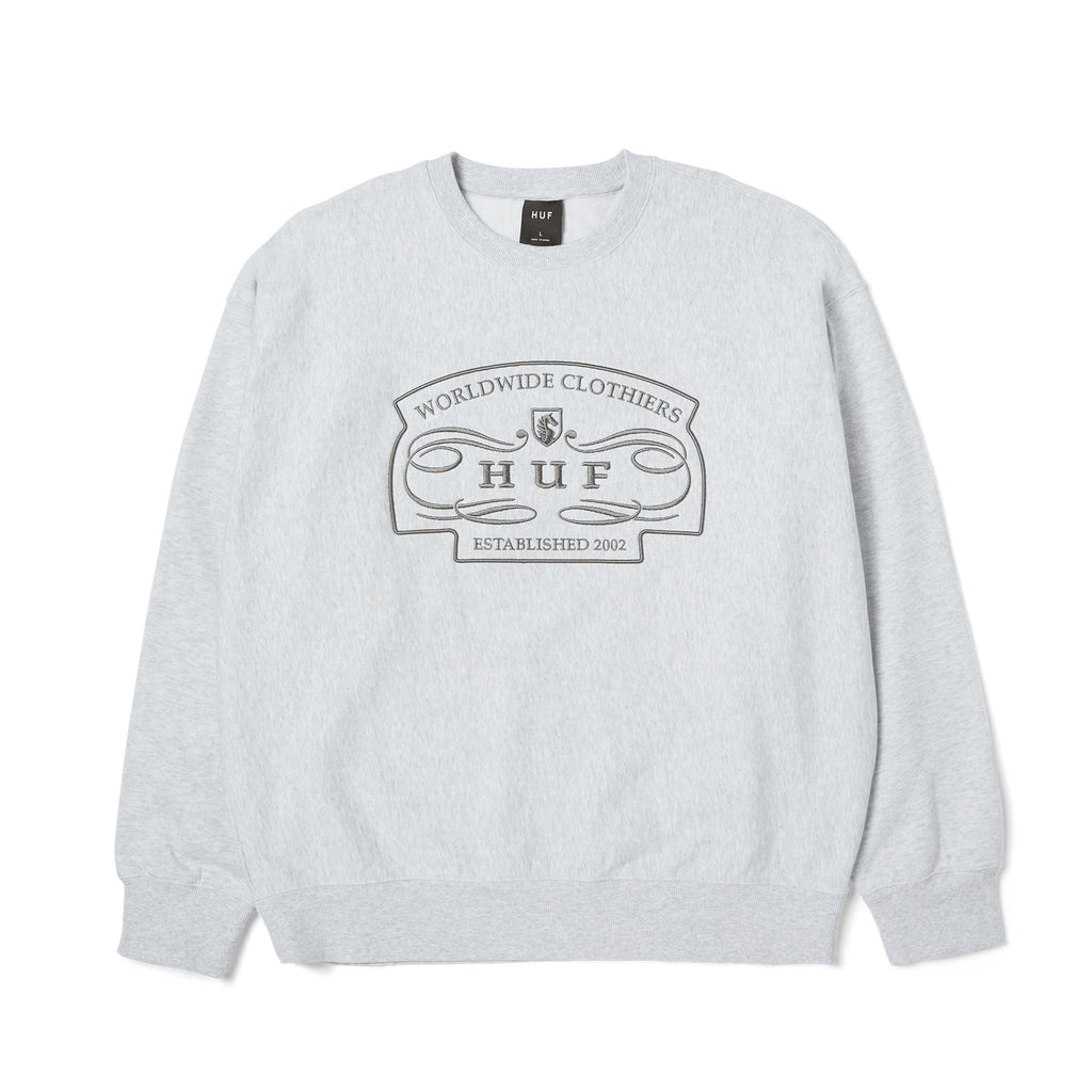 Worldwide Clothiers Crewneck (Heather Grey)